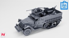 M9A1 Half-track Vehicle 3D