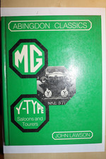MG Y-Type Saloons & Tourers by
