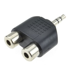 3.5mm Stereo Jack Plug to Twin