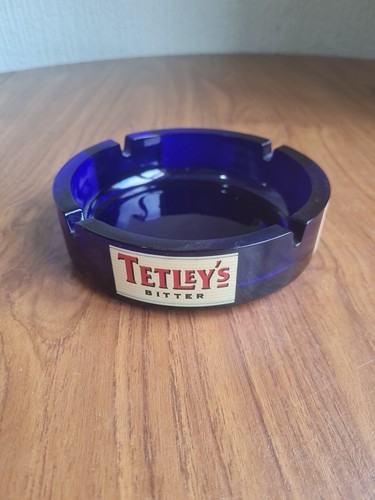 Vintage tetley bitter glass - tetley's,