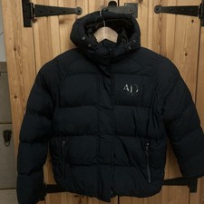 Aztec Diamond Girls navy puffa coat .Young Rider  Age 10-11 years Horse riding 