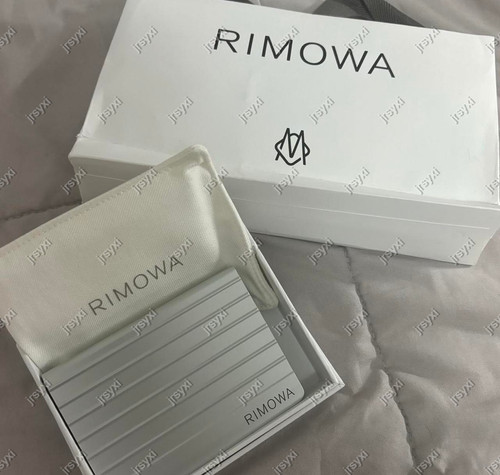 Rimowa silver aluminum card - aluminum,