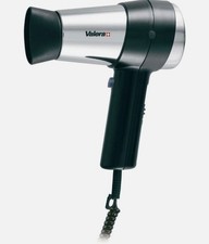 Valera Action Wall Mounted Hairdryer - Black and Chrome