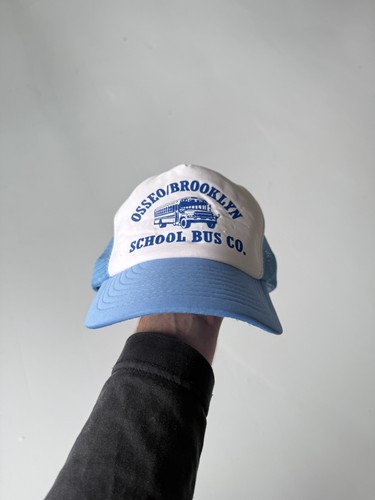 Blue brooklyn school bus - brooklyn,