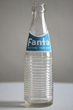 Rare ORIGINAL Vintage 1960s FANTA Bottle Soda Drink Pop Art Prop Display BRITISH