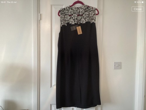 Ladies new jäger black dress - new,