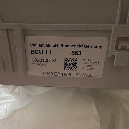 Vaillant control box - vaillant,