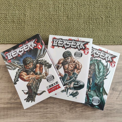 Berserk manga series vol - manga, 1-3
