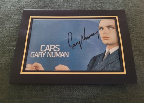 Gary numan rare signed limited - rare,