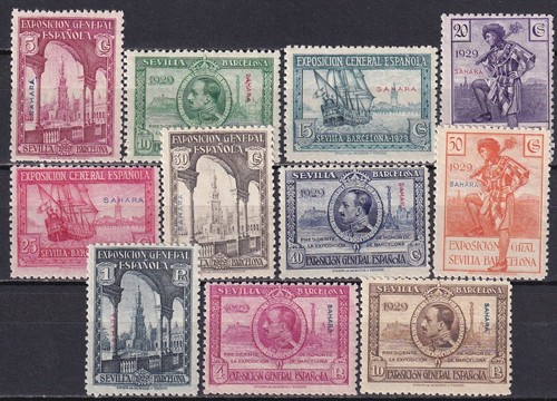 Spanish sahara 1929 - spanish,