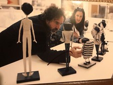 Tim Burton Signed 9x6
