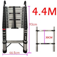 Telescopic loft ladder