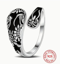 925 Sterling Silver Spoon Ring