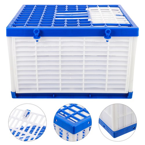 Plastic foldable pigeon cage - ,