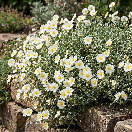 Helianthemum rock rose the - rock,