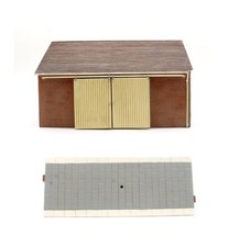 HORNBY SKALEDALE 'OO' GAUGE R9533 MAGNA GOODS SHED & PLATFORM MODEL BUILDING