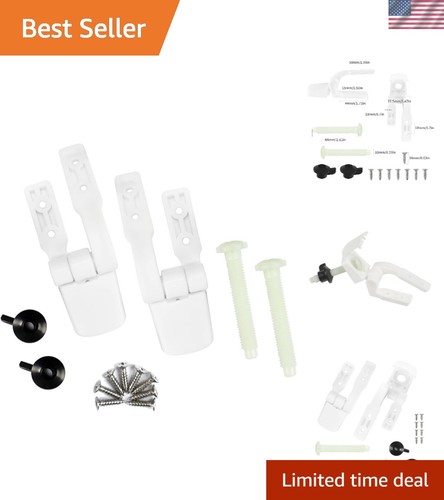 Universal fit white toilet - universal,