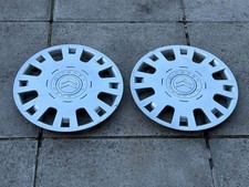 CITROEN 15" WHEEL TRIM X 2 HUB CAP GENUINE C4 BERLINGO 9650011880
