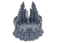 Fortified Biocannon Wall 3D