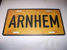 Arnhem Metal Sign Plaque