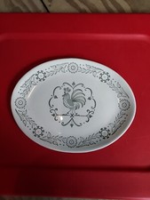 SICO GREEN ROOSTER PLATTER