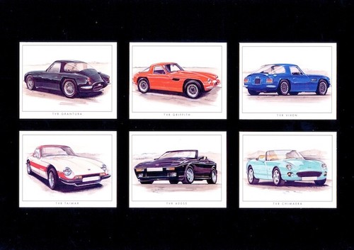 Tvr original collectors card - tvr,