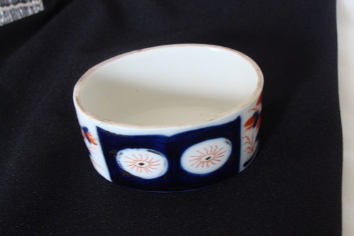 Vintage open salt - , blue