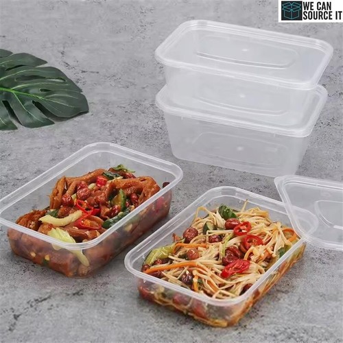 Clear plastic microwave food - plastic,