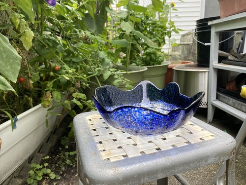 Kosta boda blue art glass - boda,