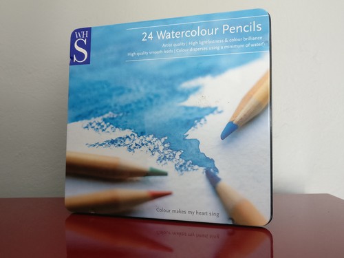 Set watercolour pencils - watercolour,