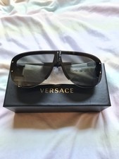 Versace Sunglasses Black Gold