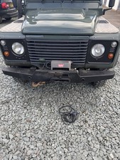 Warn XD900i winch and defender bumper.