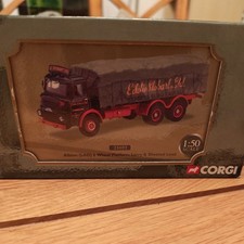 CORGI 23602 Albion (LAD) 6 Wheel Platform Lorry & Sheeted Load Low Ltd Ed No. 78