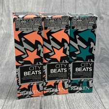 Redken City Beats Hair Colour Dye Times Square Teal + Chelsea Coral Bundle 3x