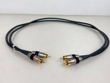 Monster Interlink 300 MKII RCA PAIR  1 metre Length HI-FI Audio Cable Tested