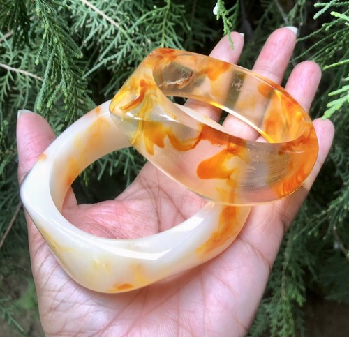 Bakelite bangles small - pc,