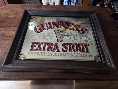 Guinness mirror bar - mirror,