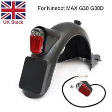 UK Mudguard Rear Fender and Taillight for Ninebot MAX G30 G30D Electric Scooter