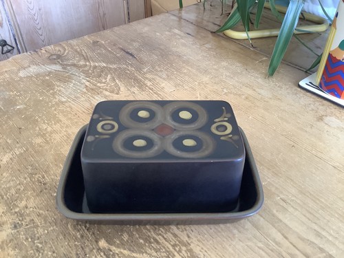 Denby arabesque butter dish - arabesque,