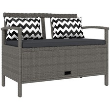 Outsunny 160L Rattan Garden