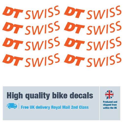 Swiss bike wheel decals - dt,