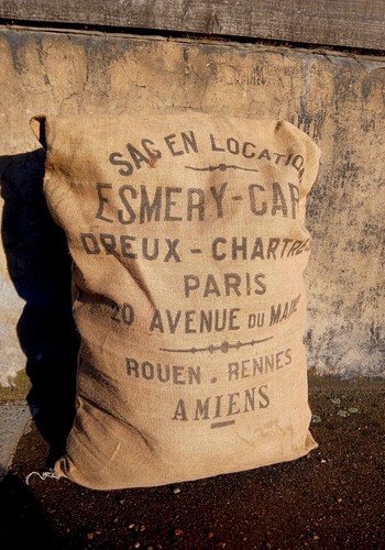 Vintage french hessian - french,