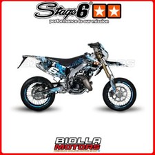 S6-058804/BL STAGE6 GRAPHICS BLUE / BLACK HM CRE/BAJA ENDURO 50CC (VERSION '06) AM