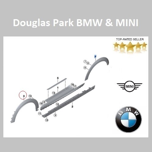 Mini genuine front right - mini,