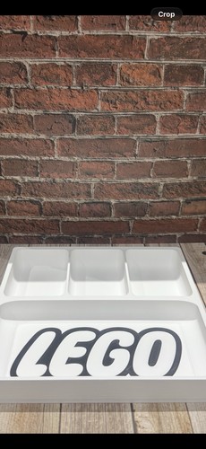 Lego inspired sorting tray - inspired,