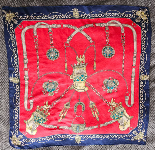 Vintage baroque scarf - baroque,