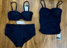 BNWT M&S navy blue bandeau