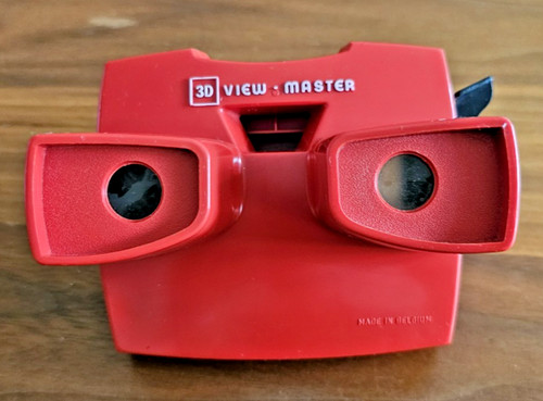Vintage viewmaster red model - viewmaster,