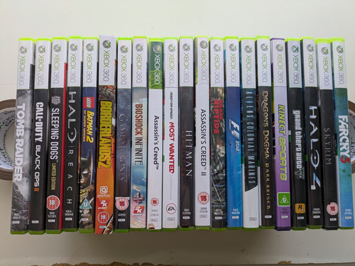 Xbox 360 games - games, bundle