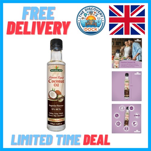 Liquid coconut oil 250ml - coconut,